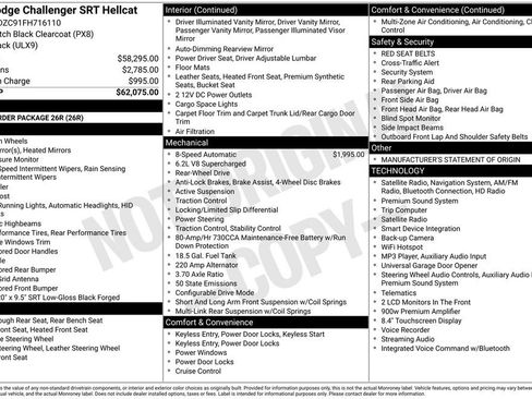 Used 2015 Dodge Challenger SRT Hellcat RWD image 30