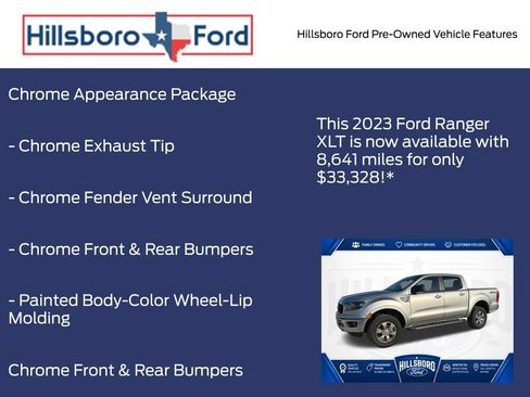 Used 2023 Ford Ranger XLT w/ Equipment Group 301A Mid AWD/4WD image 13