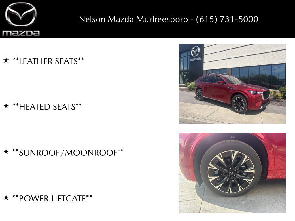 Certified 2025 MAZDA CX-90 3.3 Turbo S w/ Premium Plus AWD/4WD image 33