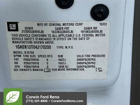 Used 2004 GMC Yukon SLT w/ 1SD Preferred Equipment Group image 33