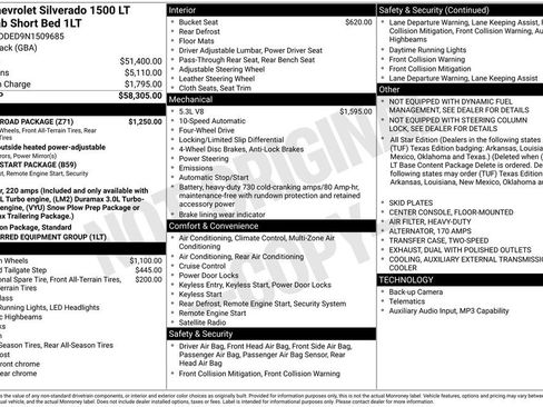 Used 2022 Chevrolet Silverado 1500 LT w/ Z71 Off-Road Package image 8