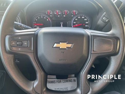 Used 2021 Chevrolet Silverado 1500 Custom w/ LPO, Dark Essentials Package RWD image 19