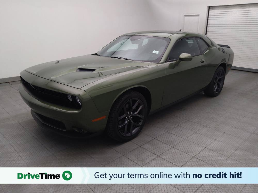 Used 2021 Dodge Challenger SXT w/ Blacktop Package RWD image 1