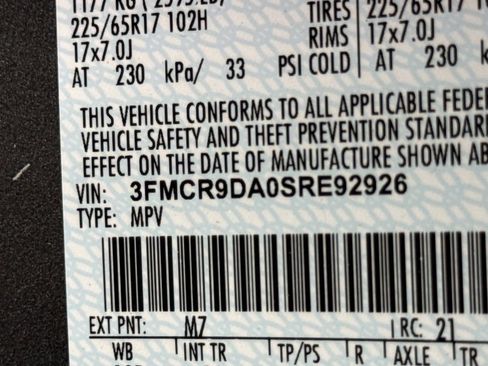 New 2025 Ford Bronco Sport Badlands w/ Badlands Tech Package image 32