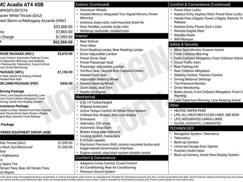 New 2026 GMC Acadia AT4 w/ Super Cruise Package AWD/4WD image 5
