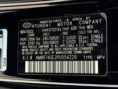 Used 2023 Hyundai Palisade Calligraphy FWD image 35