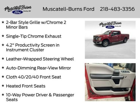 Used 2020 Ford F150 XLT w/ Equipment Group 302A Luxury image 18