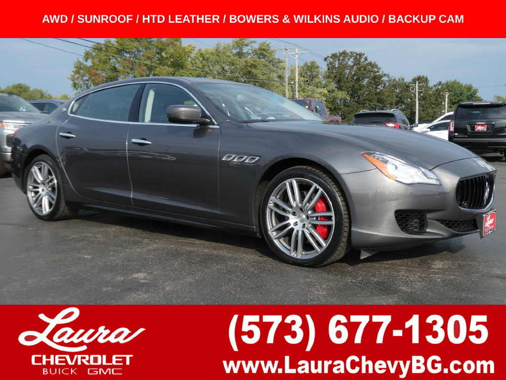 Used 2016 Maserati Quattroporte S Q4 AWD/4WD image 1