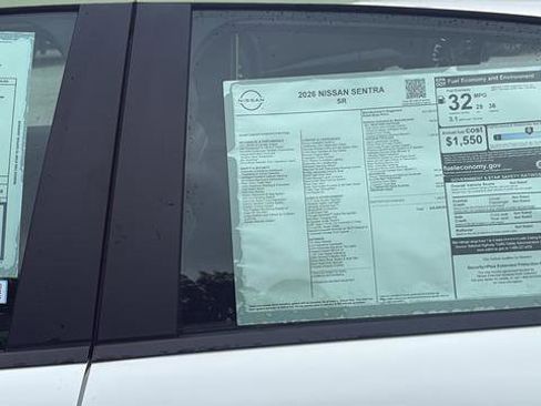 New 2026 Nissan Sentra SR FWD image 12