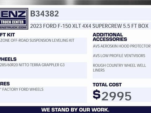 Used 2023 Ford F150 XLT w/ Equipment Group 302A High image 2