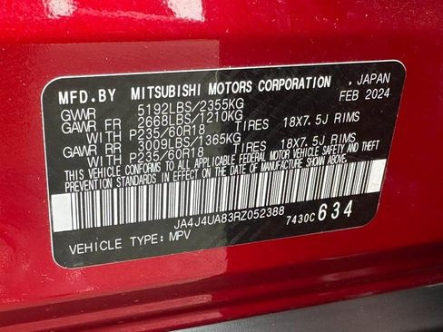 Used 2024 Mitsubishi Outlander ES AWD/4WD image 23