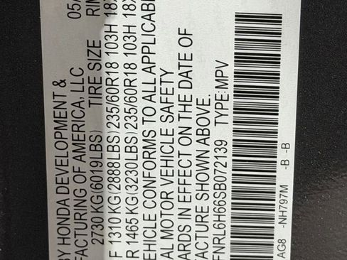 Used 2025 Honda Odyssey EX-L image 32