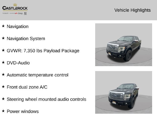 Used 2014 Ford F150 Platinum AWD/4WD image 2