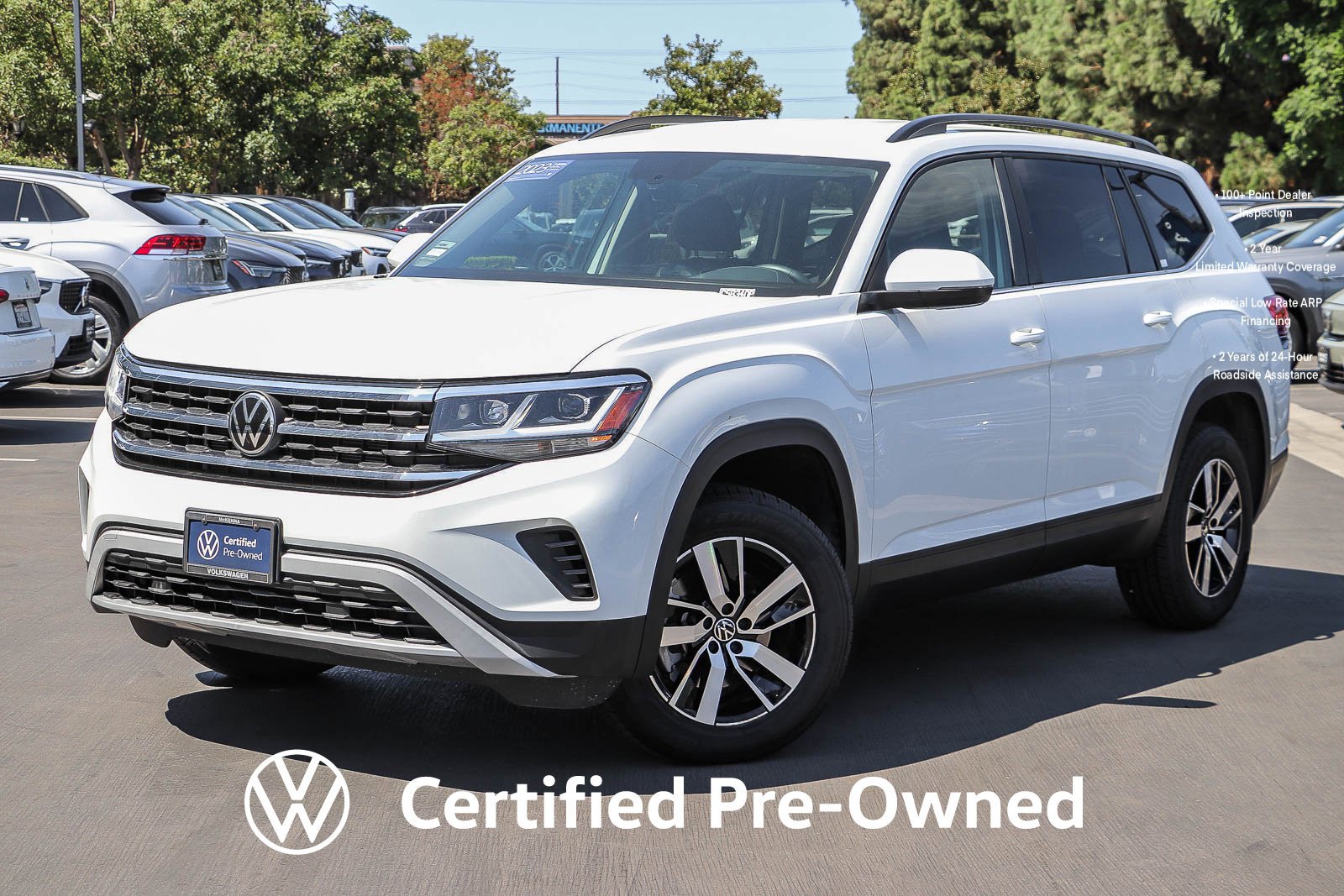 Certified 2023 Volkswagen Atlas SE FWD image 1