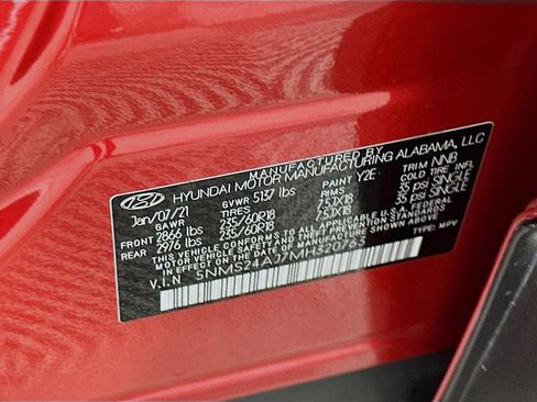 Certified 2021 Hyundai Santa Fe SEL image 31