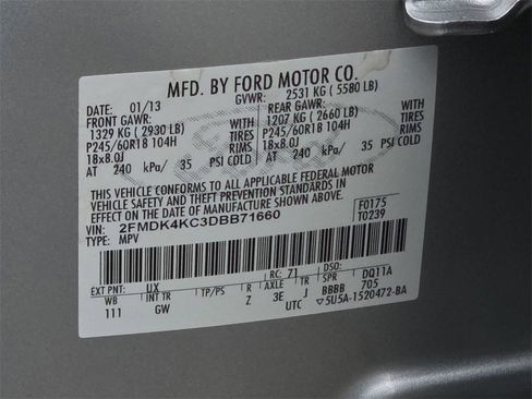 Used 2013 Ford Edge Limited image 37