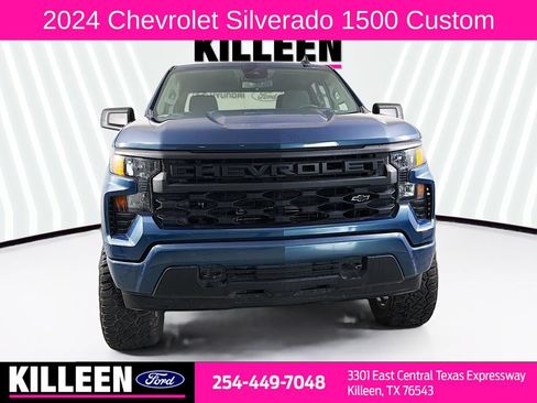 Used 2024 Chevrolet Silverado 1500 Custom w/ LPO, Dark Essentials Package AWD/4WD image 2
