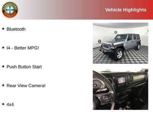 Used 2020 Jeep Wrangler Unlimited Sport S AWD/4WD image 2