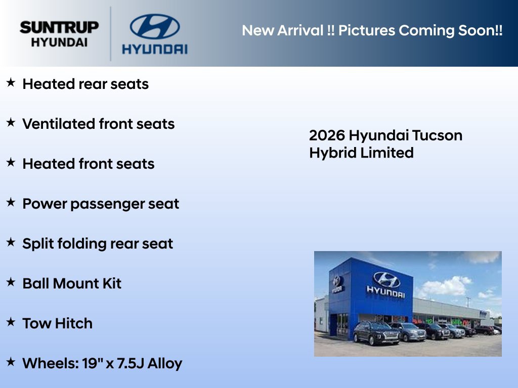 New 2026 Hyundai Tucson Limited w/ Tow & Go Package AWD/4WD image 4