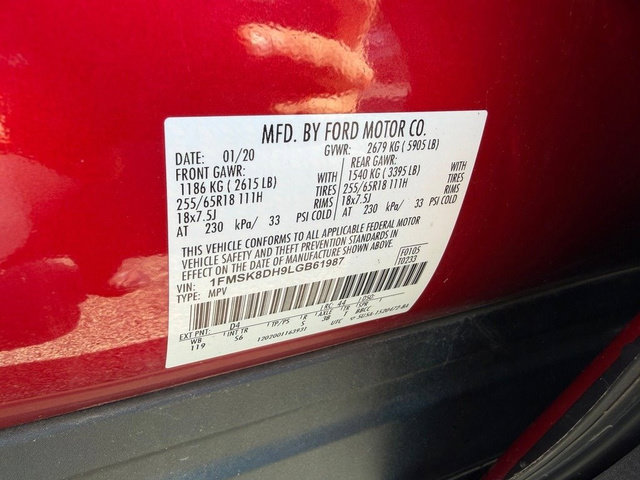 Used 2020 Ford Explorer XLT w/ Equipment Group 202A AWD/4WD image 24