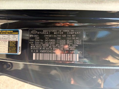 Used 2021 Hyundai Palisade Limited w/ Cargo Package image 32