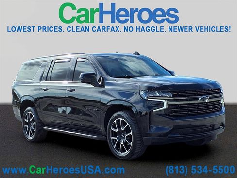 Used 2021 Chevrolet Suburban RST w/ Luxury Package image 1