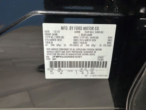 Used 2022 Ford Edge SEL w/ Convenience Package AWD/4WD image 29