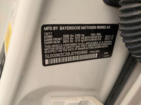 Used 2018 BMW X4 xDrive28i AWD/4WD image 16