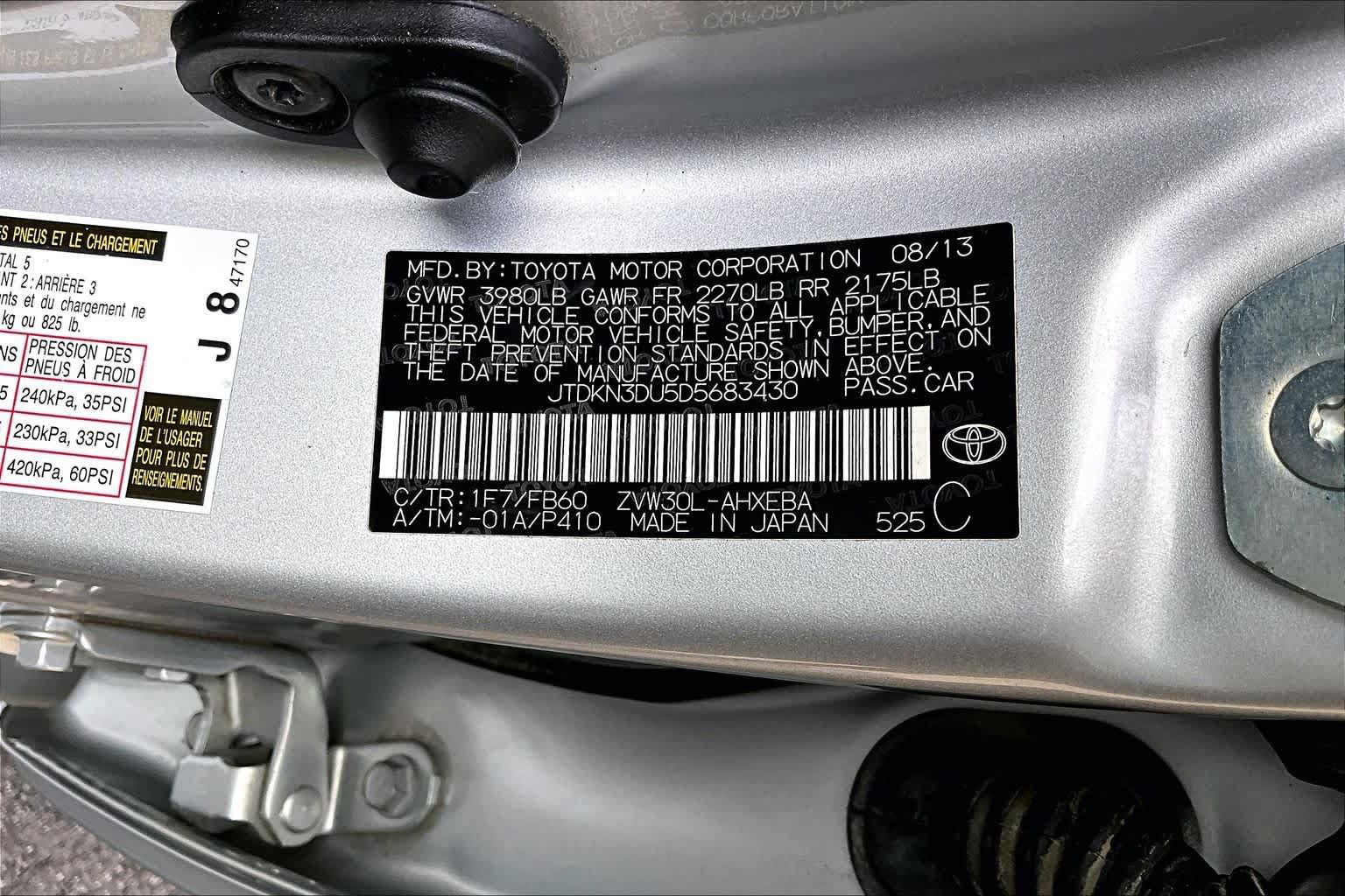 Used 2013 Toyota Prius Two FWD image 33
