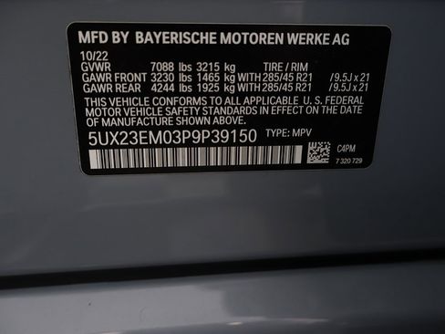 Used 2023 BMW X7 xDrive40i w/ M Sport Package image 53