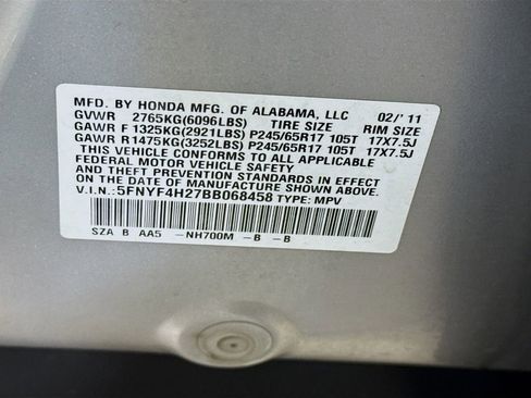 Used 2011 Honda Pilot LX image 30