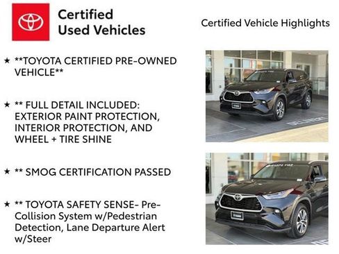 Certified 2022 Toyota Highlander XLE image 9