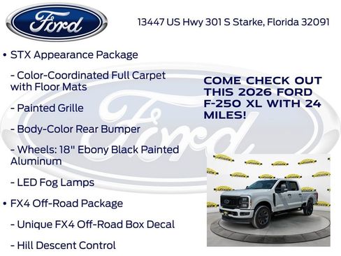 New 2026 Ford F250 XL w/ STX Appearance Package image 15