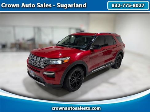 Used 2021 Ford Explorer Limited w/ Equipment Group 301A RWD image 1
