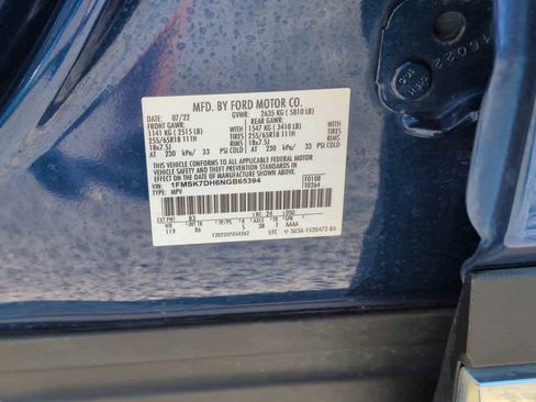 Used 2022 Ford Explorer XLT image 35