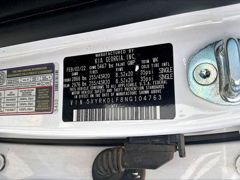 Used 2022 Kia Sorento SX image 19