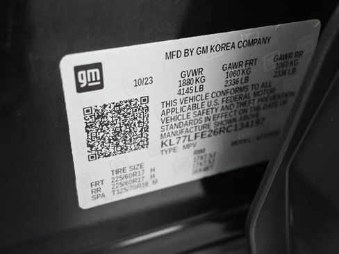 Used 2024 Chevrolet Trax LS w/ LS Convenience Package FWD image 9