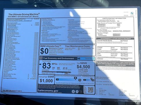 New 2025 BMW i7 xDrive60 w/ Premium Package image 22