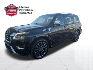Used 2022 Nissan Armada Platinum w/ Captain's Chairs Package RWD video 1