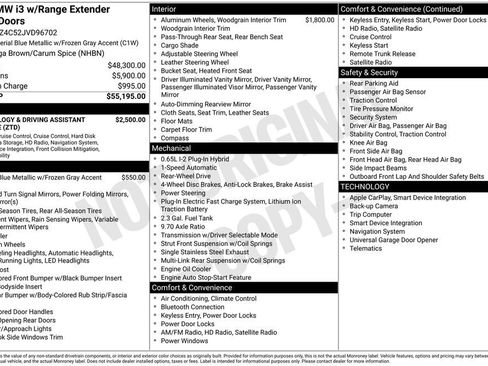 Used 2018 BMW i3 image 1
