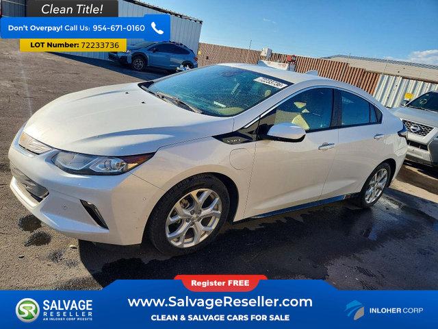 Used 2017 Chevrolet Volt Premier w/ Driver Confidence II Package FWD image 1