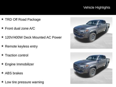 Used 2021 Toyota Tacoma TRD Off-Road w/ Technology Package image 6