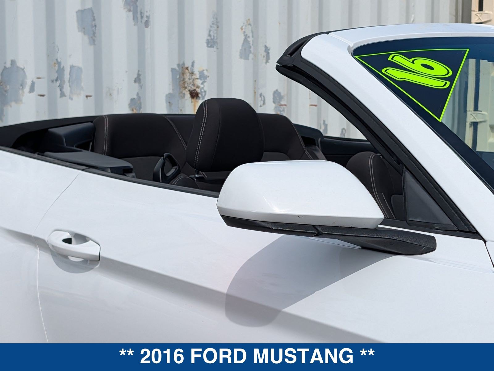 Used 2016 Ford Mustang Convertible RWD image 11