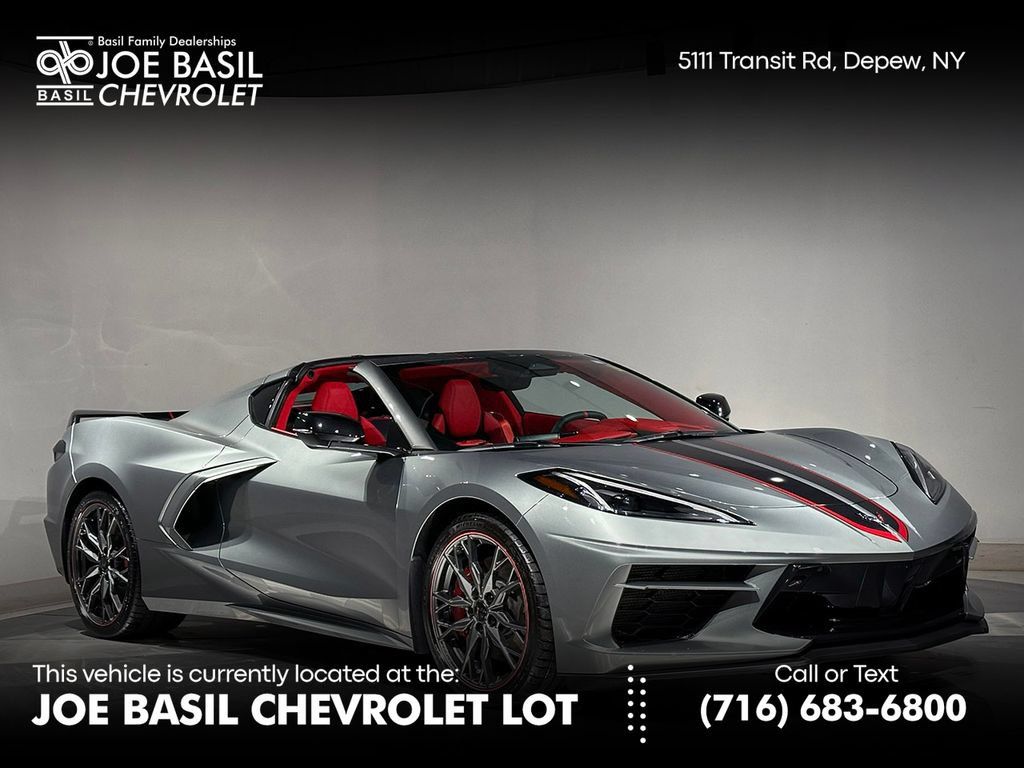 Used 2024 Chevrolet Corvette Stingray Premium Cpe w/ Z51 Performance Package RWD image 1