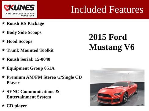 Used 2015 Ford Mustang Coupe w/ Equipment Group 051A image 3