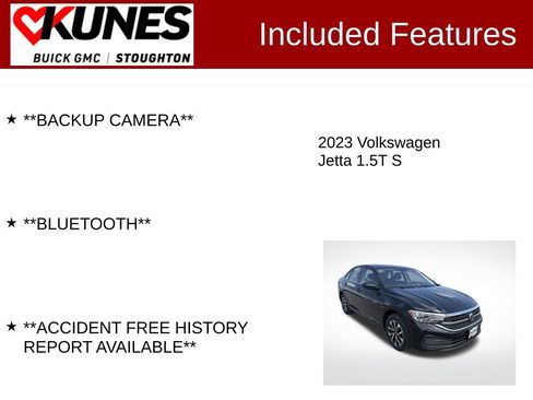 Used 2023 Volkswagen Jetta S FWD image 2