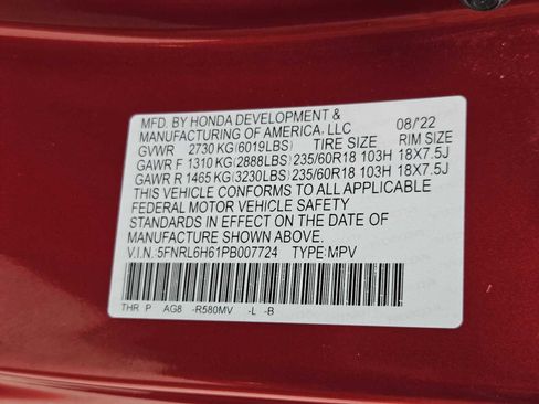 Used 2023 Honda Odyssey EX-L image 33