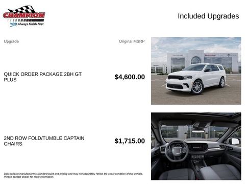 New 2026 Dodge Durango GT AWD/4WD image 6