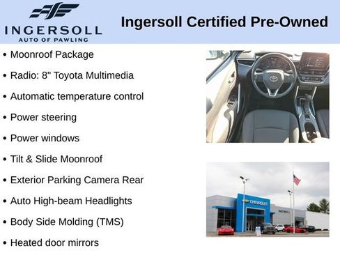 Used 2023 Toyota Corolla Cross LE w/ Moonroof Package AWD/4WD image 10