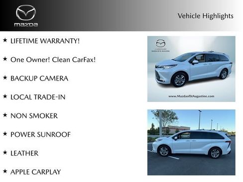 Used 2023 Toyota Sienna Limited image 2